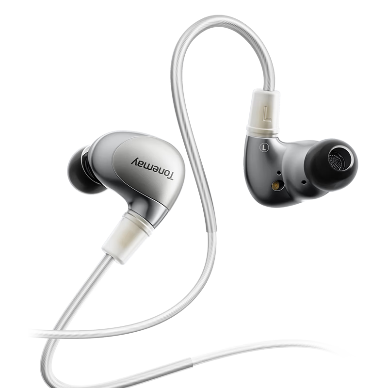 Tonemay Lingxiao HiFi Wired Gaming Earphones In-Ear Delta Operation E-sports Headset Sound Localization Audiophile Detachable Cable Valentine's Day Gift 3.5mm with Mic