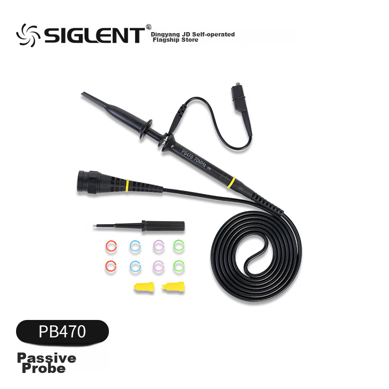 SIGLENT PB470 Digital Oscilloscope Universal Passive Probe 70MHz Bandwidth 1x/10x Switchable