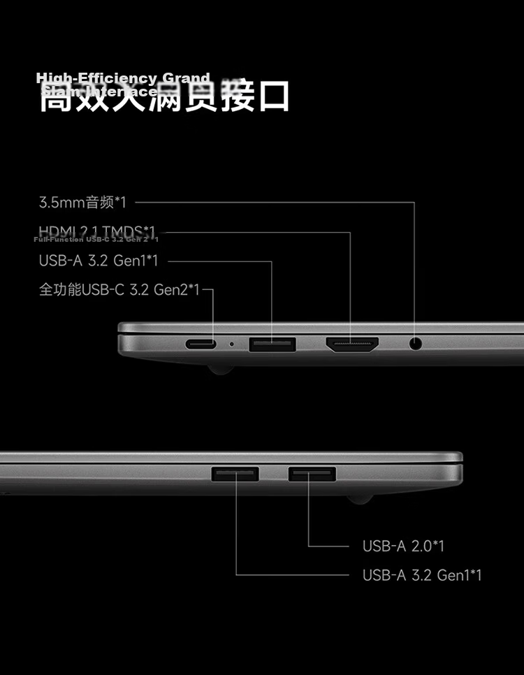 Xiaomi Redmi Book 16 2025 Lightweight Laptop High-Performance Intel Core i5-210H 26