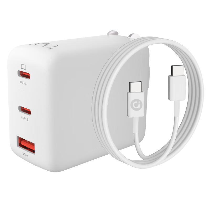 ASUS A-Bean 100W GaN Charger Set PD Fast Charger Adapter for Lingyao/Wuwei/Tianxuan Laptops/Apple Xiaomi 17 Phones/MacBook Pro