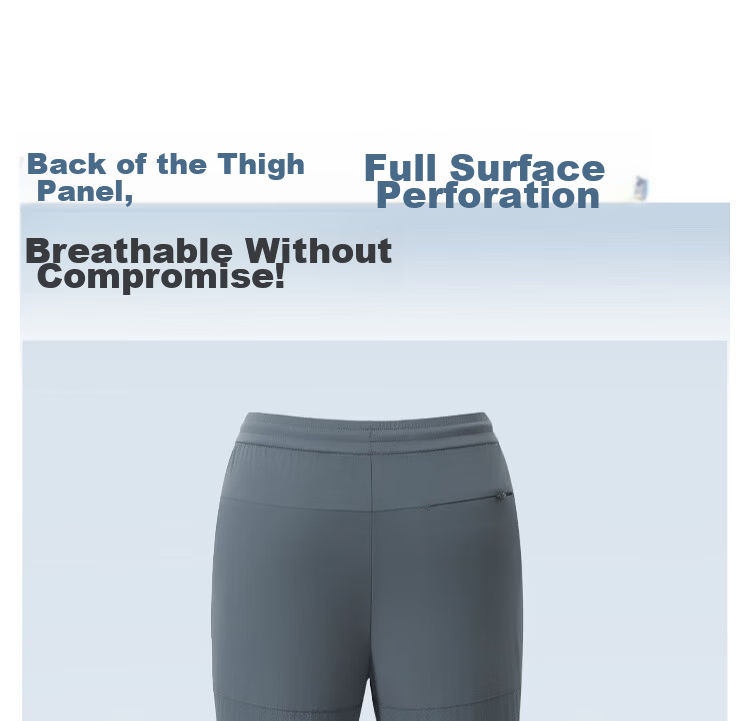 JD Jingzao Ultra-Light Breathable Men's Summer Sports Quick-Dry Pants 2026 Thin Casual Trousers Navy Blue 2XL 7