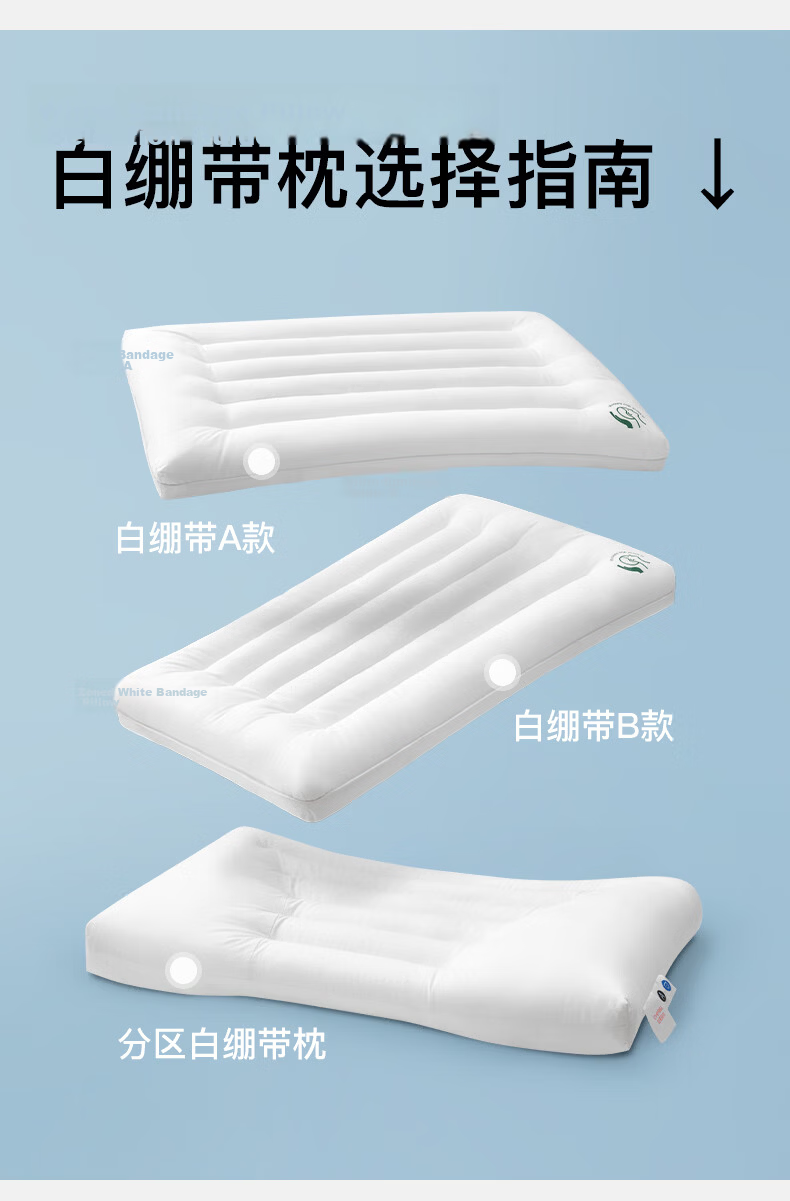 Lafufeier Ultra-Thin Low Pillow Single Person Class A Antibacterial Soft Pillow Core for Men And Women Home Use Cervical Spine Hard Pillow One Pair Buy Two 4