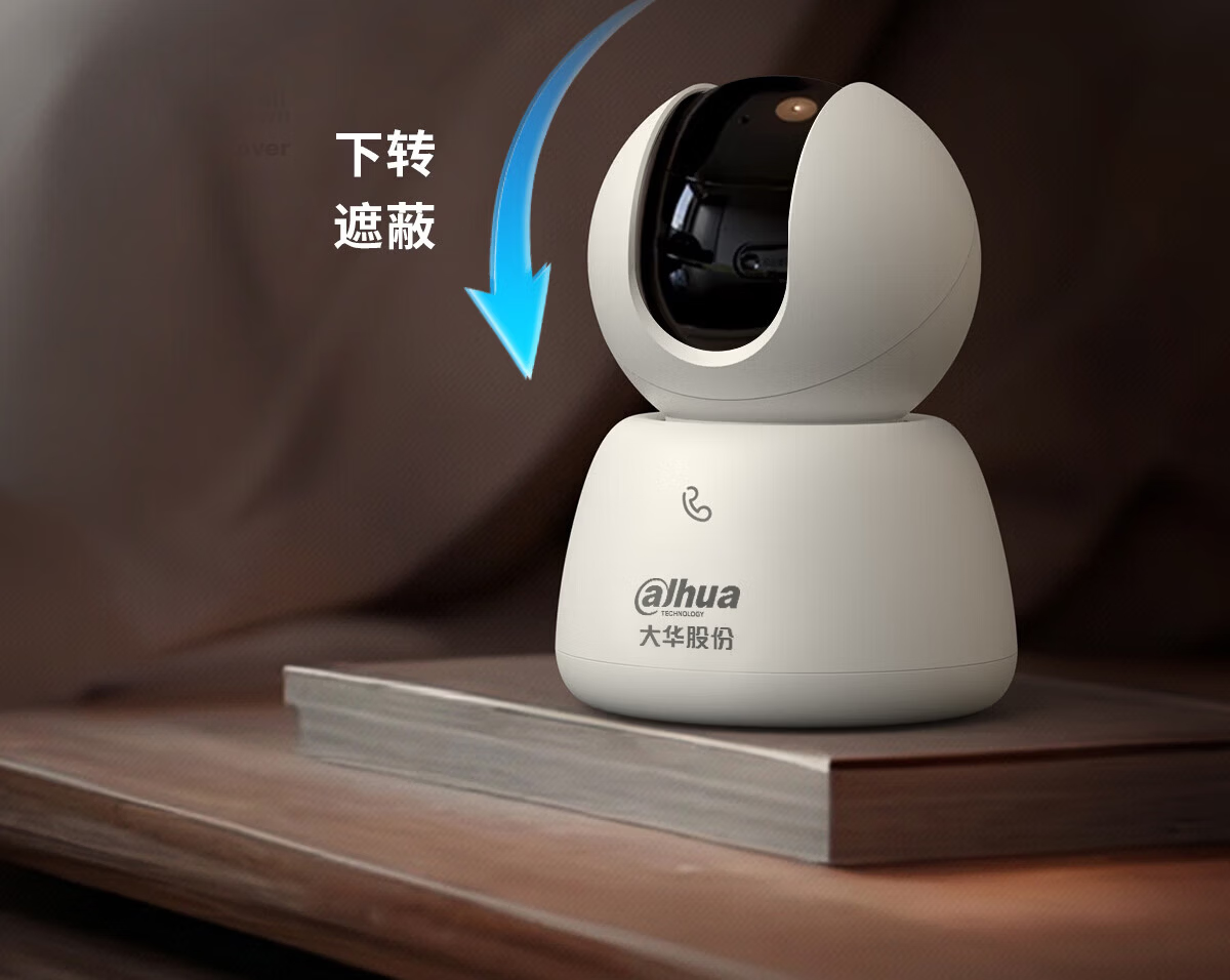 Dahua Wireless Smart Home Camera 360° Night Vision Indoor Voice Dual Camera 10MP Panoramic Rotating PTZ DH-H10B-E2 with 64GB Card 19