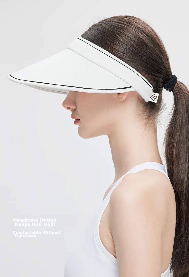 JIUMU Women's Sun Protection Hat, Sunshade Hat, Open-Top Cooling Hat, Summer Outdoor Face-Covering UV Protection Cap CD063, Rafael Tea 7