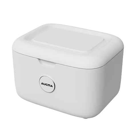 Aucma Mini Car Refrigerator Portable Cooler Warmer Box for Home Dormitory Breast Milk Storage 1-3 Person Use