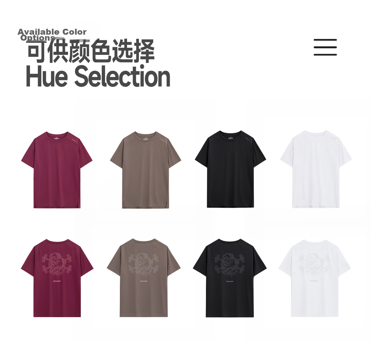 MUSCLE DOG Hidden Wings Men's Sports T-Shirt 2026 New Pixel Dog Head Training Short Sleeve Gym Top 54