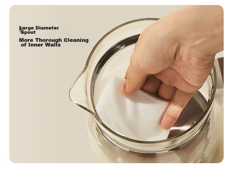 Little White Bear Thermostatic Kettle Baby Milk Warmer Bottle Milk Powder Brewing Kettle 1.2L Electric Kettle 0857 20