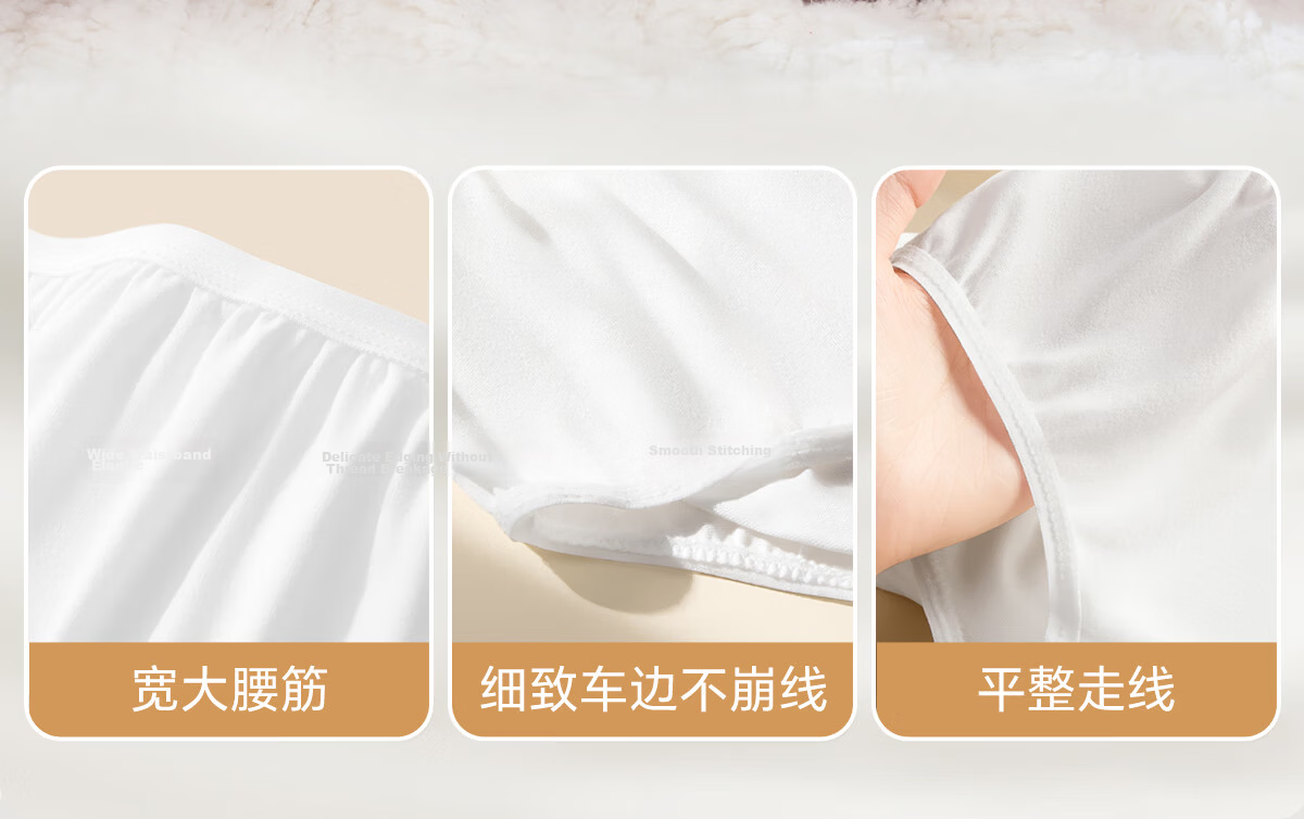 Freego Disposable Women's Sterilized Travel Maternity Postpartum Mid-Waist Briefs 2XL Packaged 33