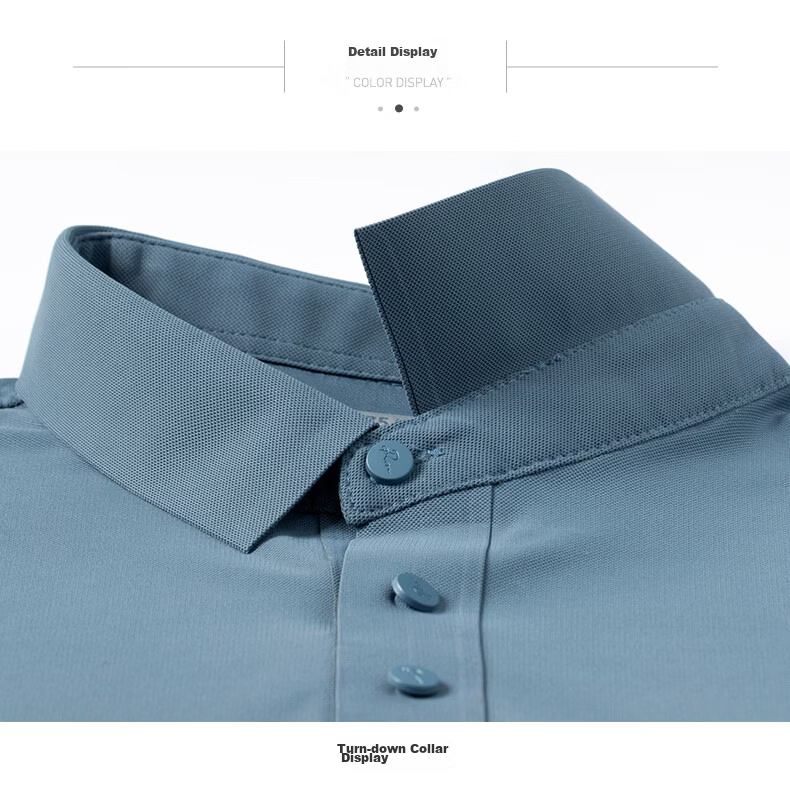 SHANSHAN Father's Day Practical Short Sleeve POLO Set Men's T-Shirt Two-Piece Pants Dad Summer Clothing 34