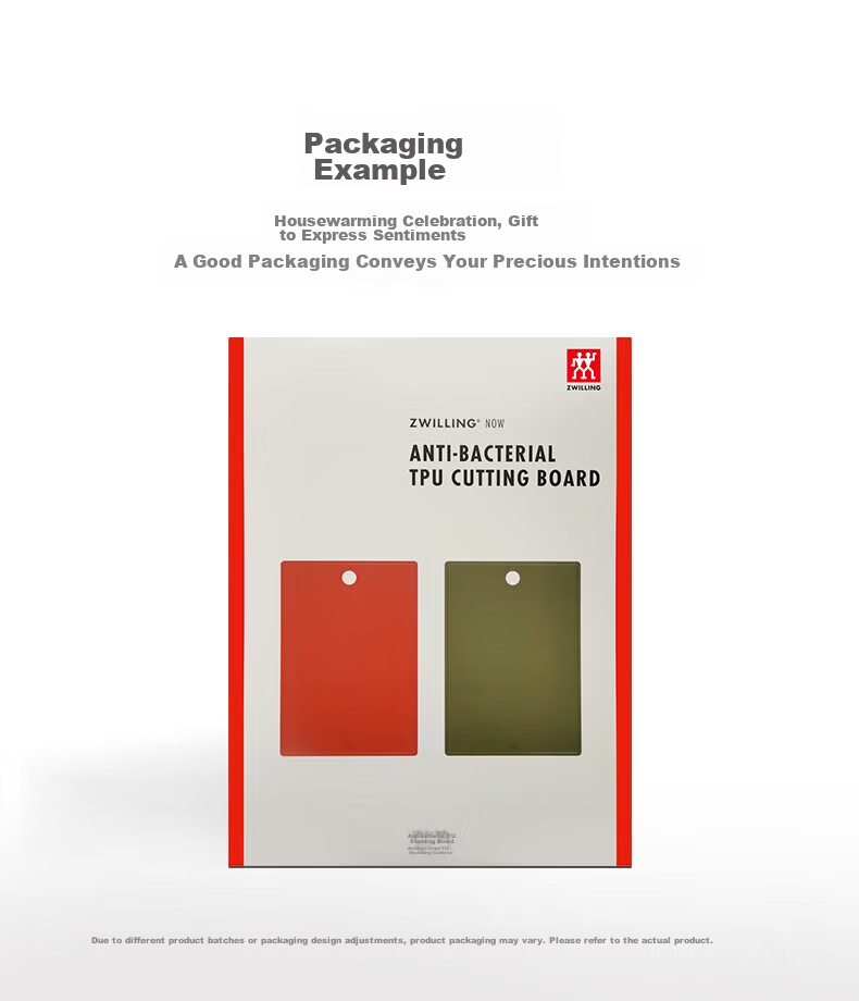 ZWILLING Antibacterial and Mildew-Resistant TPU Cutting Board Double-Sided Chopping Board for Home Use with 99.9% Antibacterial Rate 5