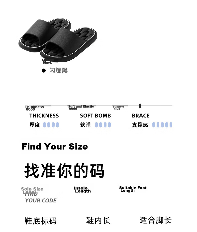 XGGC Men's Hollow Bathroom Slippers Quick-Dry Non-Slip Thick EVA Water-Draining Purple Size 36-37 8