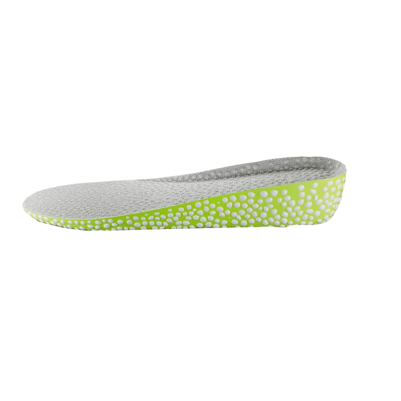 Gouge Popcorn Hidden Heel Lift Insoles for Women, Comfortable Height Increase - 3.5cm, Size 37-38
