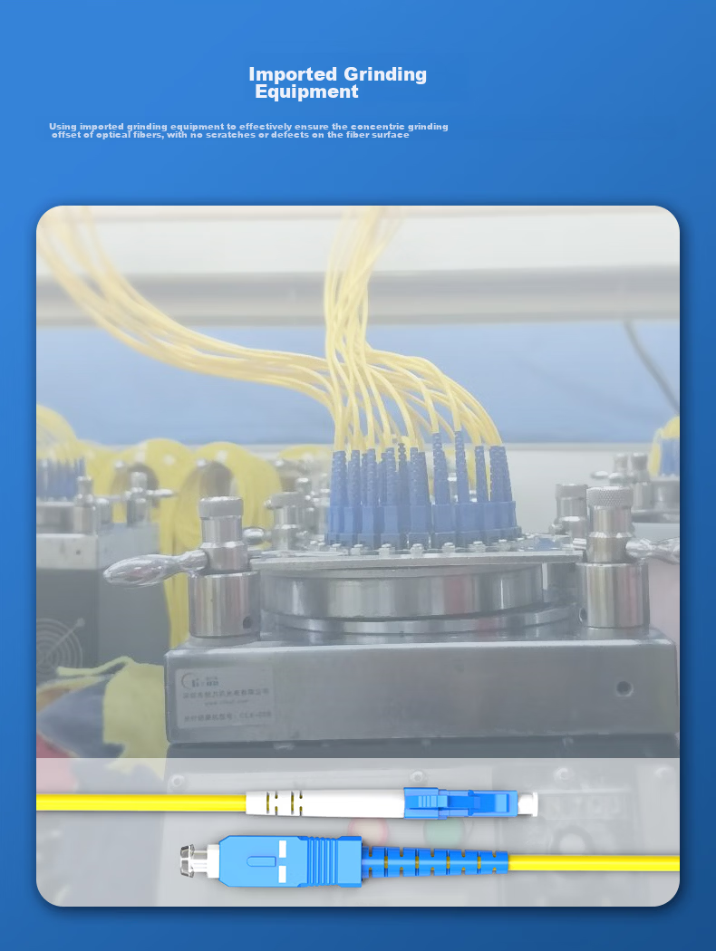 ZHONG TIAN HITECH Telecom-Grade Fiber Optic Patch Cable, 1 Meter Single-Mode Single-Core 3.0 LC-LC, Transceiver Pigtail, ZT-L300 5