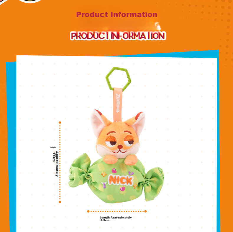 Disney Zootopia Judy Wallet Earphone Keychain Plush Toy Pendant Gift for Bestie Women 9