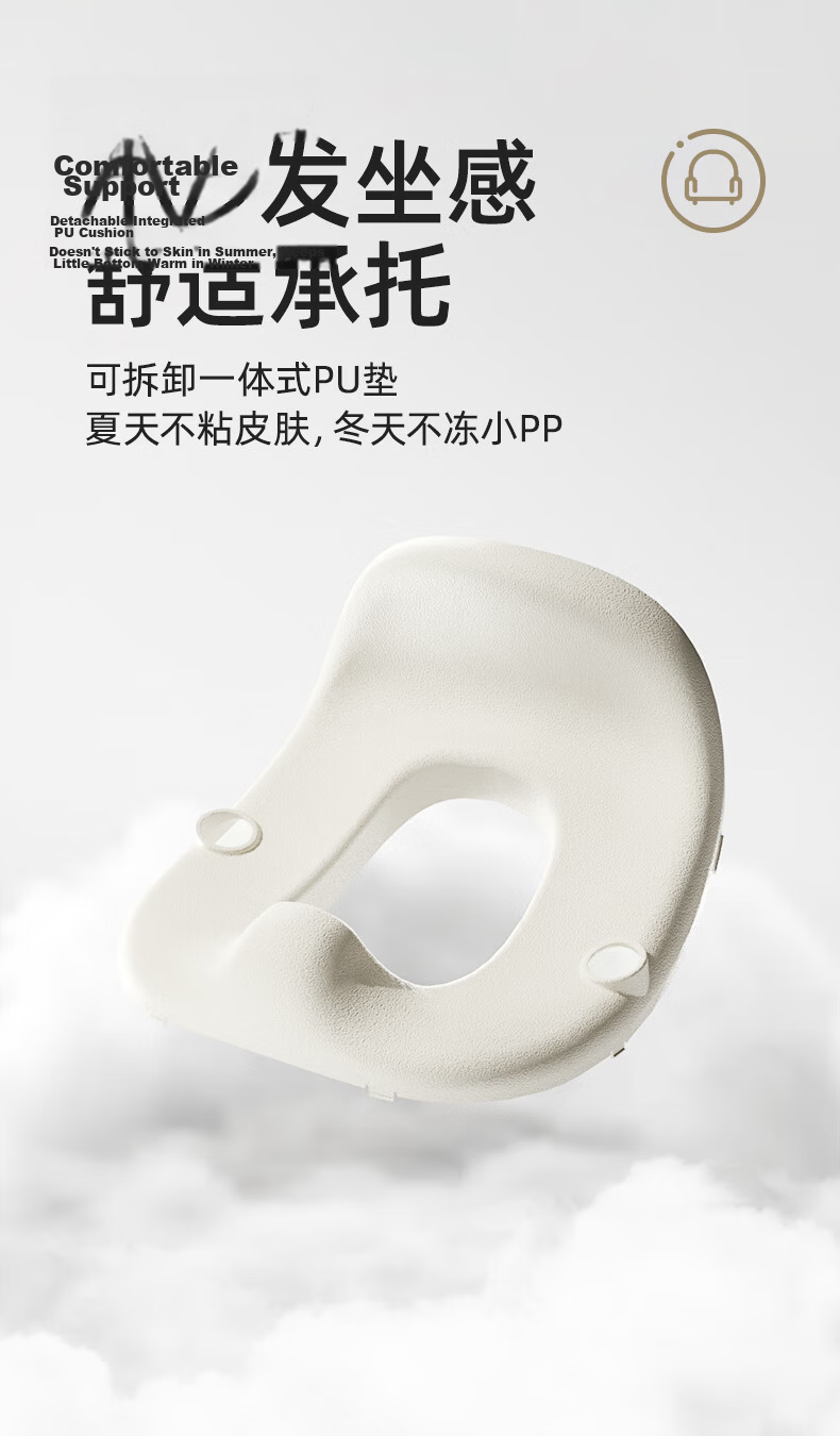 Manlong Children's Step Toilet Seat Multifunctional Foldable Stair Stool Baby Wash Stool Potty Stool for Boys and Girls 5