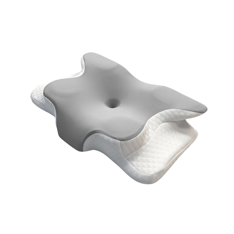 Zhiguozhe Neck Support Pillow Side Sleeping Cervical Pillow Deep Sleep Anti-Snore Adult Ergonomic Butterfly Memory Foam Pillow