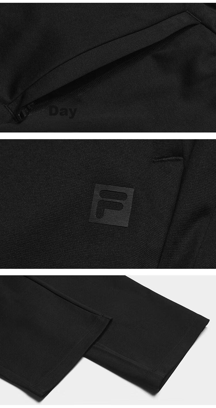 FILA Men's Dynamic Knit Pants 2026 Summer New Sports Fitness Comfortable Straight-Leg Trousers 19