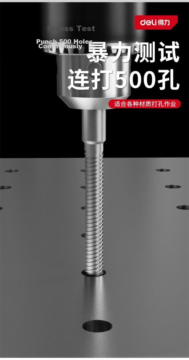 Deli Electric Hammer Impact Drill Bit for Drilling, Slotting in Cement Concrete, Cross Square Shank [14*200mm] 4