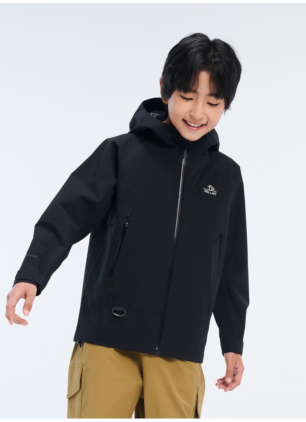 Pelliot [Xiaoshanke] Children's Outdoor Hardshell Windproof Jacket for Boys And Girls, Model 135101017, Purple, Size 140 22