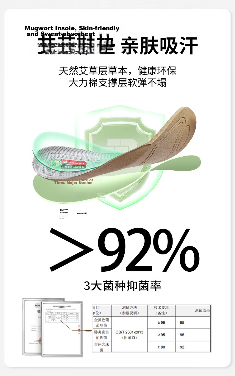 Baibao WRCA World Anti-Slip Certified Technology Men's Sports Shoes Patent Slip-Resistant Soft Durable Anti-Fall Running Shoes 12