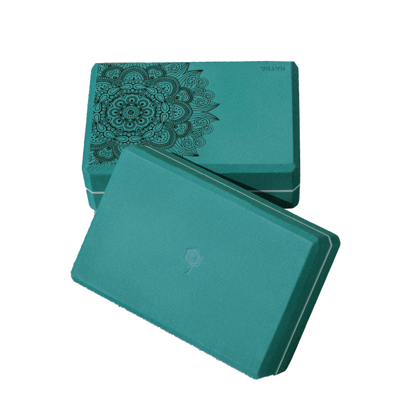 Hata Yoga Brick, Professional High-Density Children's Dance Brick, Textured Non-Slip Foam Brick, Specialized Practice Block for Yoga Studios