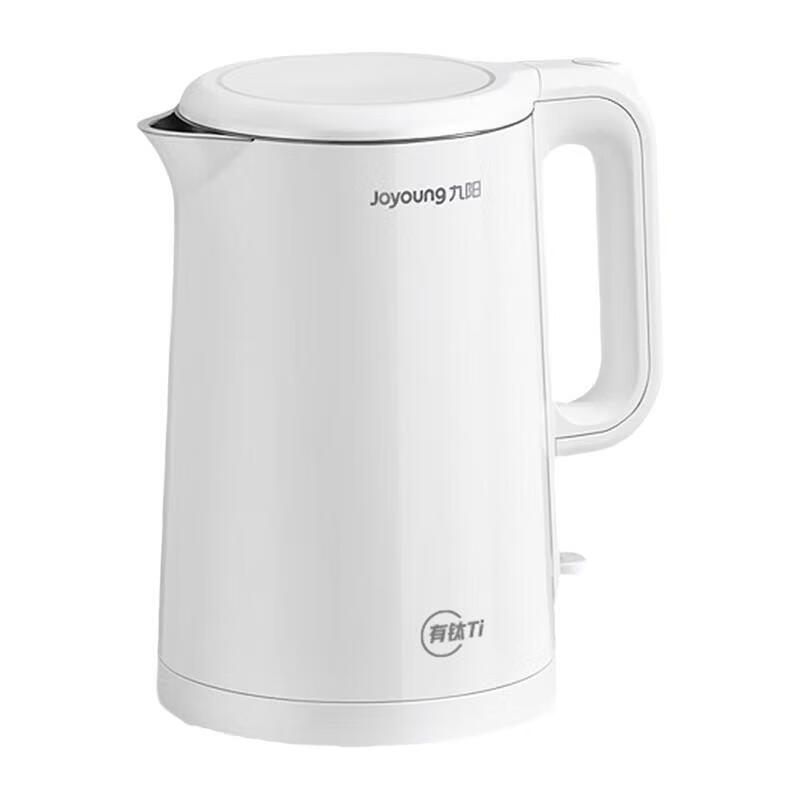 Joyoung Electric Kettle Double-Layer Body Titanium Inner Liner 1.5L Household BPA-Free K15FD-W123