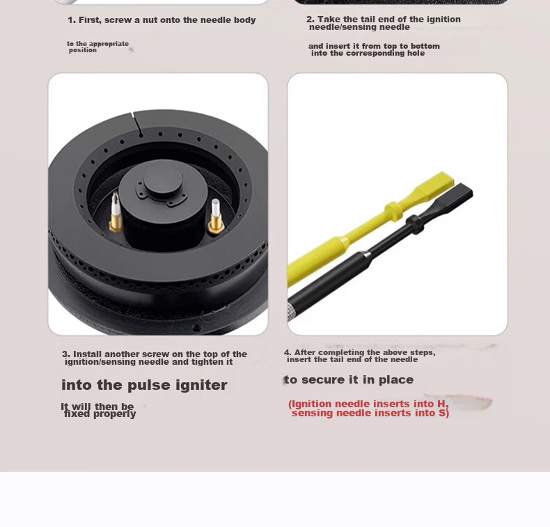 Beishi Stove Burner Support, Non-Slip Pot Holder, Kitchen Stove Stand, Pot Support for Round Bottom And Wok, Auxiliary Accessories, Four Or Five Claws Universal Cooking Support, Non-Slip Pot Holder 7