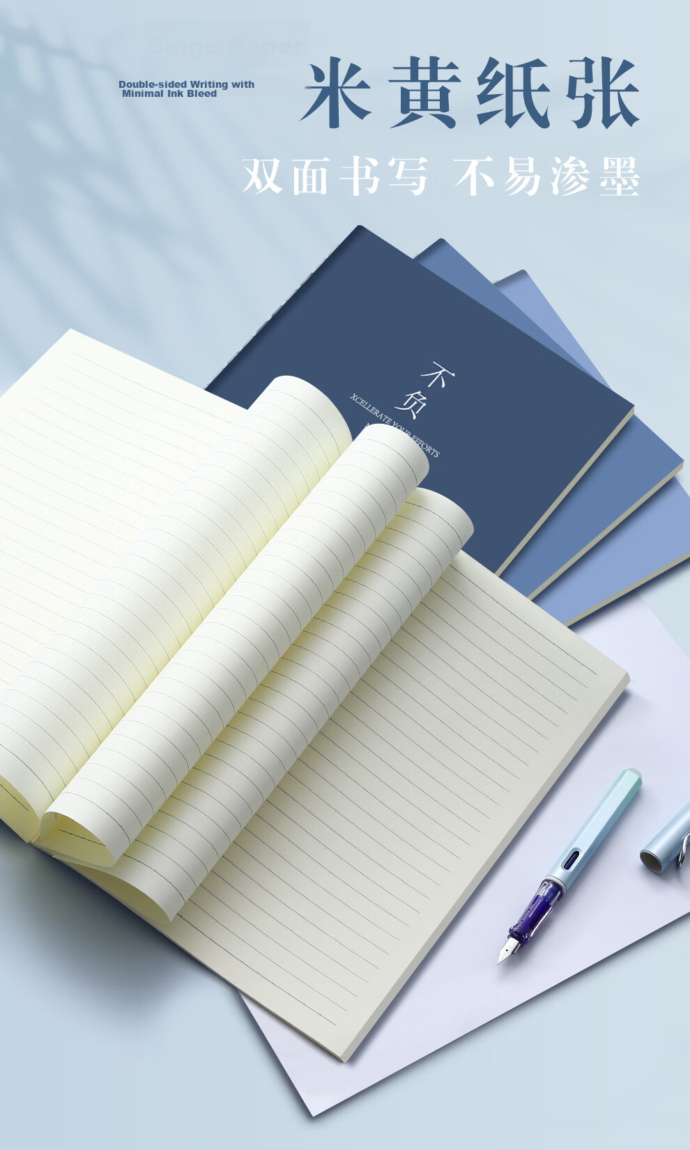 Faramon [Back to School Essential] 5-Pack A5 Lined Notebooks Simple Design for Middle School, High School And College Students, Exam Preparation Soft Cover Notebook, Thread-Bound Notebook, Journal, Thick Sewn Binding A5 Dark Color Versio 5