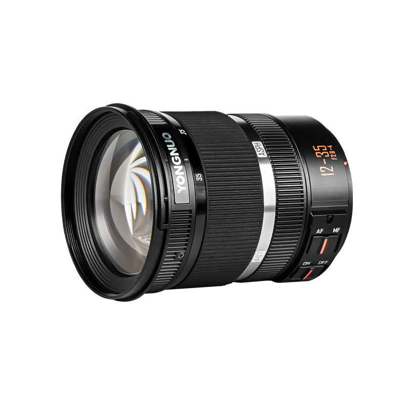 Yongnuo YN12-35mm F2.8-4, 43mm Mount Zoom Lens, Supports Auto And Manual Modes, Suitable for 43mm Mount Cameras