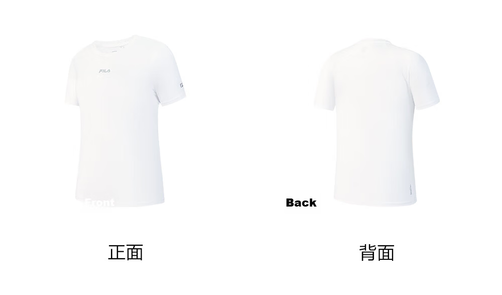 FILA Official Colorful Women's Short Sleeve T-Shirt 2026 Summer Moisture-Wicking Quick-Dry Fitness Sports Yoga Running Tee 63