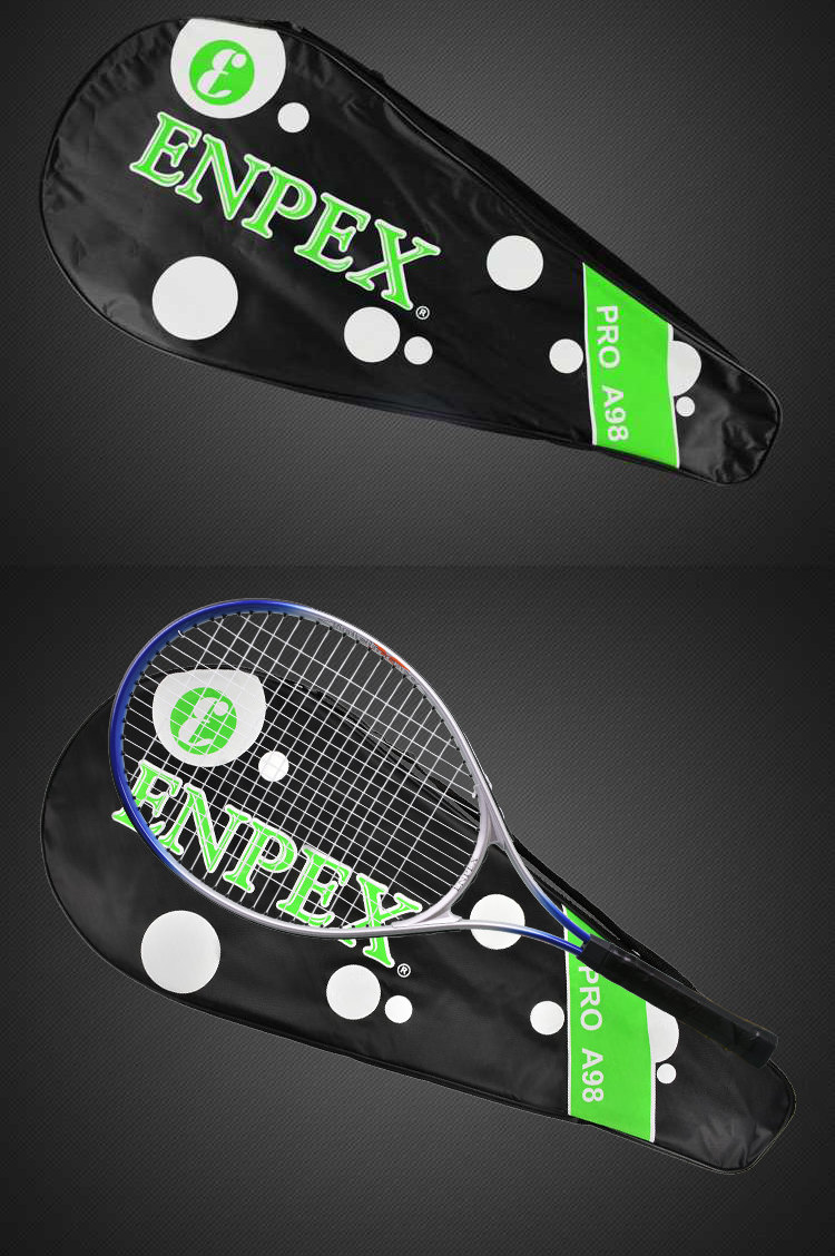 ENPEX EWL-03 Carbon Composite Tennis Racket for Beginners Training, with Tennis Balls Included 7