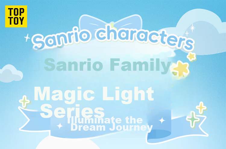 TOP TOY Sanrio Light and Shadow Dream Series Hello Kitty Night Light Building Blocks Girls New Year Gift 1