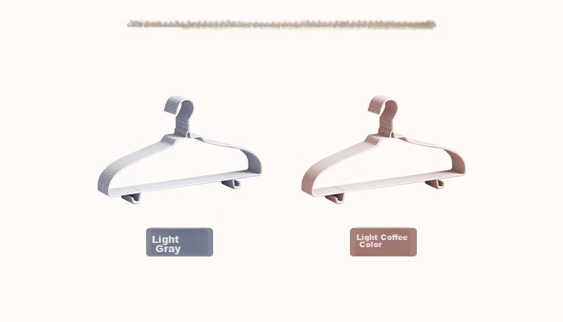 40,000km Household Non-Marking Hanger Set, Anti-Shoulder, Non-Slip Clothes Hangers, Multi-Functional Wardrobe Drying Rack, 30 Pieces 14