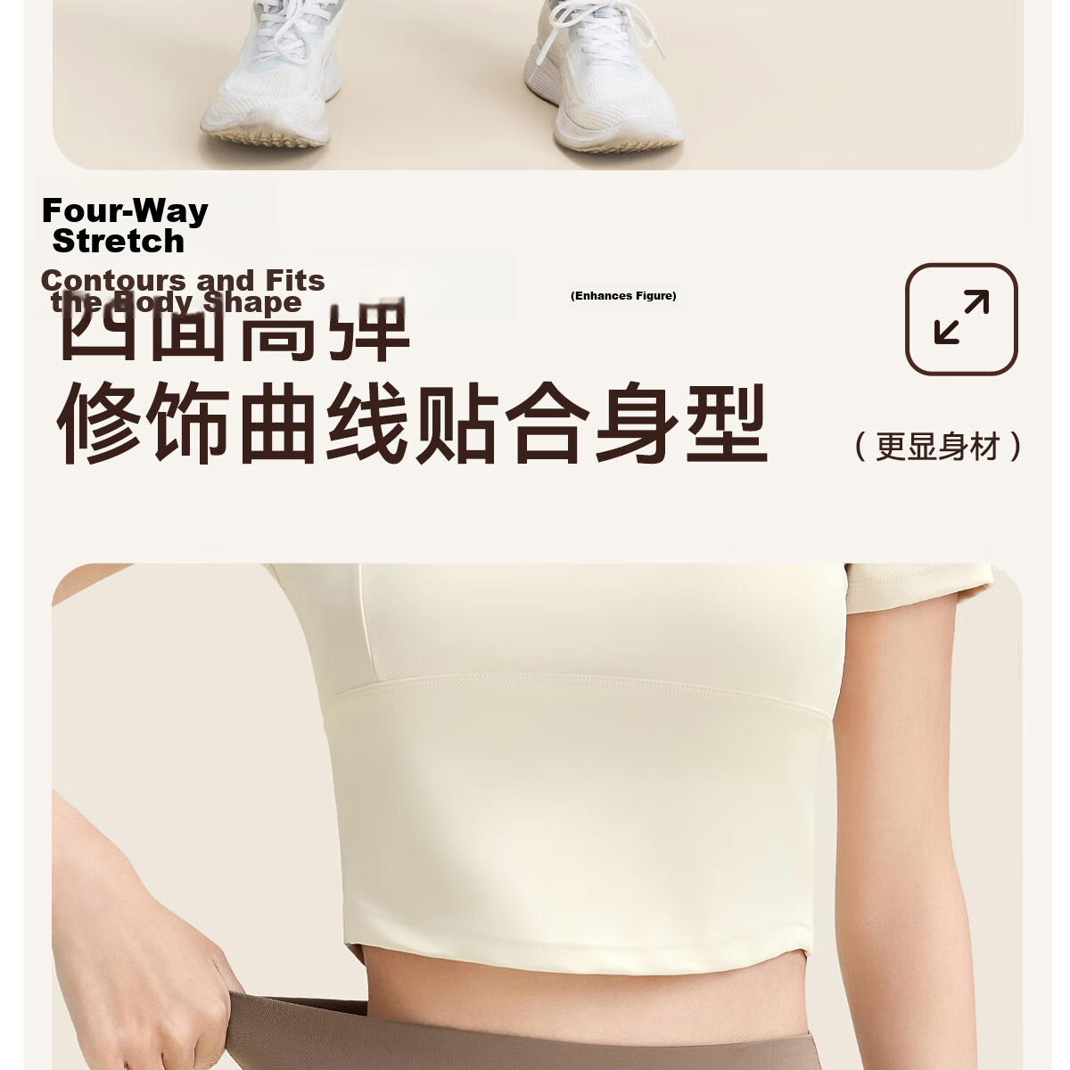 361° Women's Sports Fitness Yoga Shorts Cycling Outdoor Running Butt-Lifting Slimming Shark Shorts 10