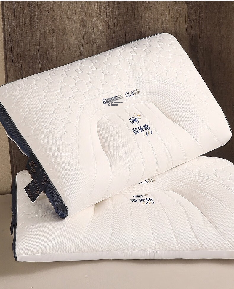 Yalu Latex Pillow Neck Support Sleep Aid Natural Rubber Pillow Core Single Student Dormitory Home Gray Medium Pillow 3