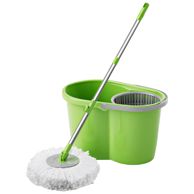 3M Scotch-Brite Spin Mop 35cm Telescopic Rod 100-130cm 2 Heads T1 Elevated Bucket Household Hands-Free Cleaning