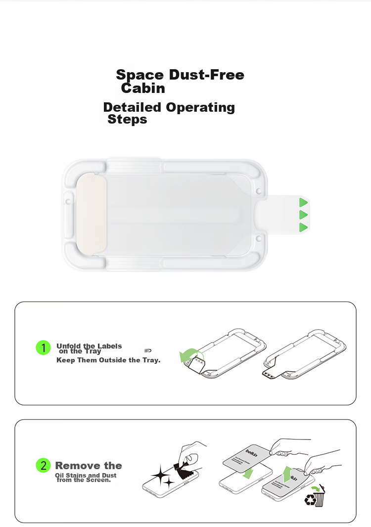 BELKIN Privacy Screen Protector for IPhone 17 Tempered Glass Film, Anti-Peeping Film, Anti-Bacterial Anti-Drop Protective Film OVA169fq-REV 22