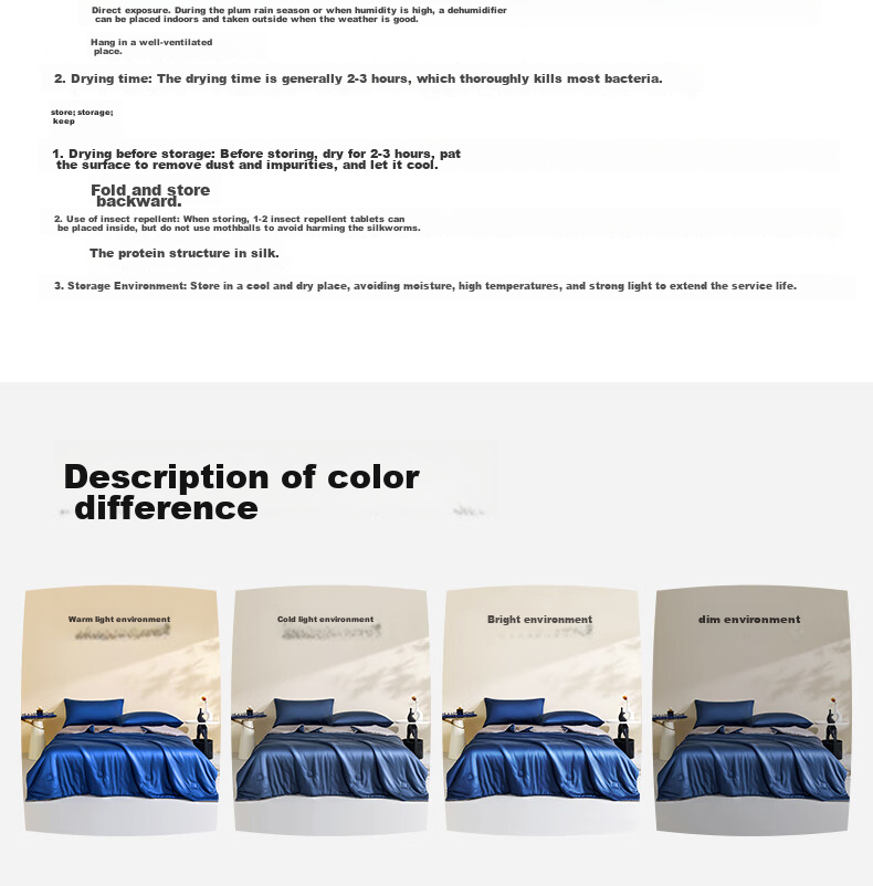 HLA Class A Washable Ice Silk Soy Fiber Summer Quilt Pillowcase Bed Sheet 150*200cm Summer Quilt Set Luxury Gray 10