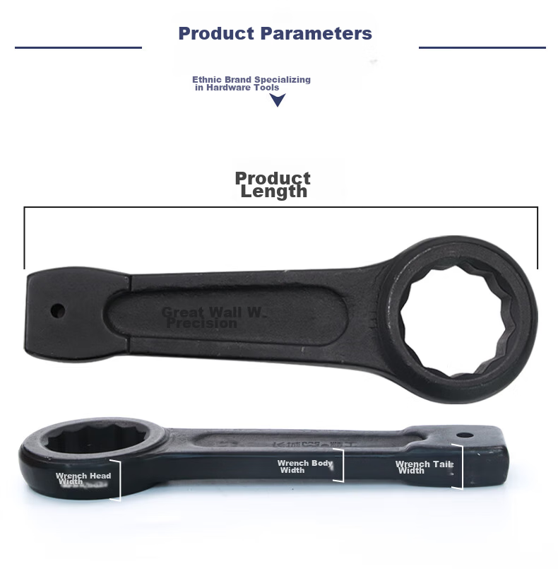 Great Wall Industrial Heavy-Duty Single-Head Crowfoot Wrench 24mm 311524 6