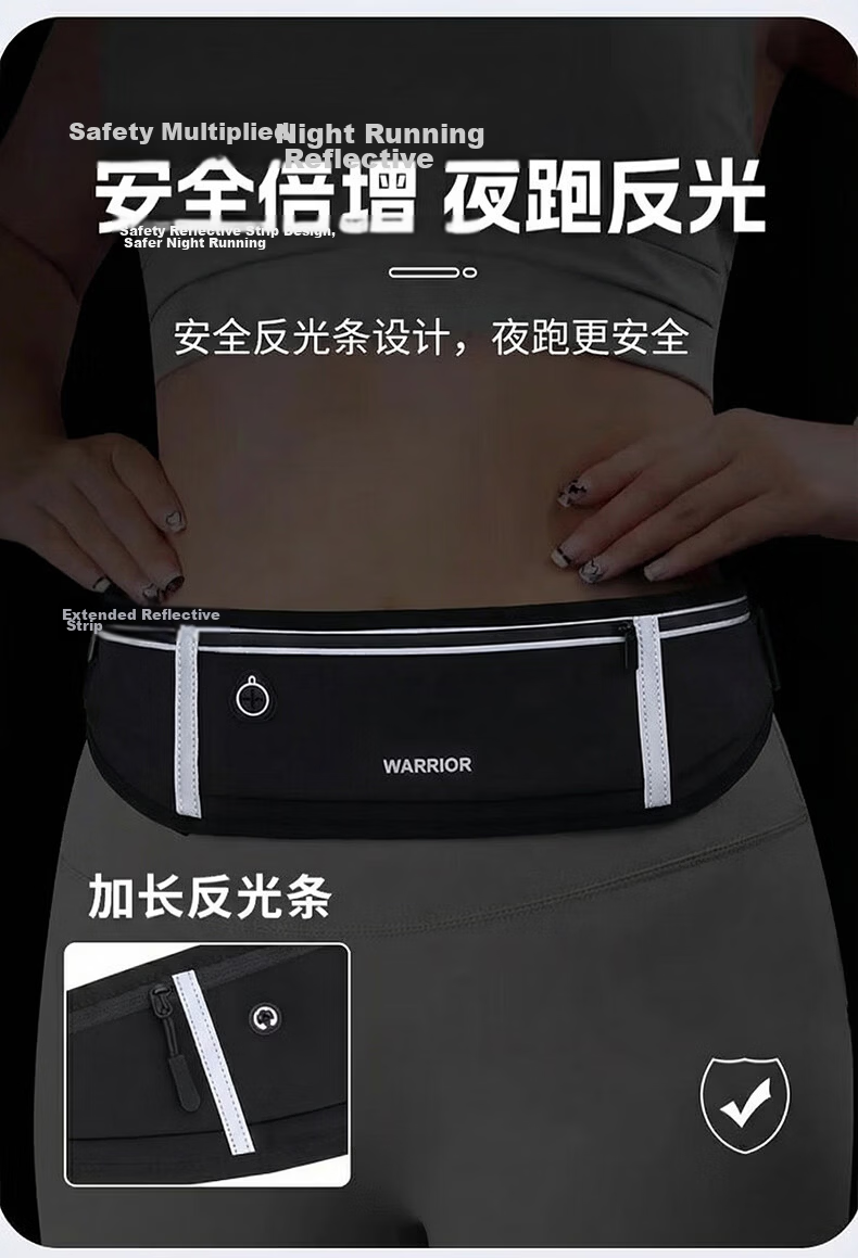 Warrior Running Waist Bag Unisex Sports Fitness Multifunctional Crossbody Lightweight Outdoor Phone Holder Gear 11