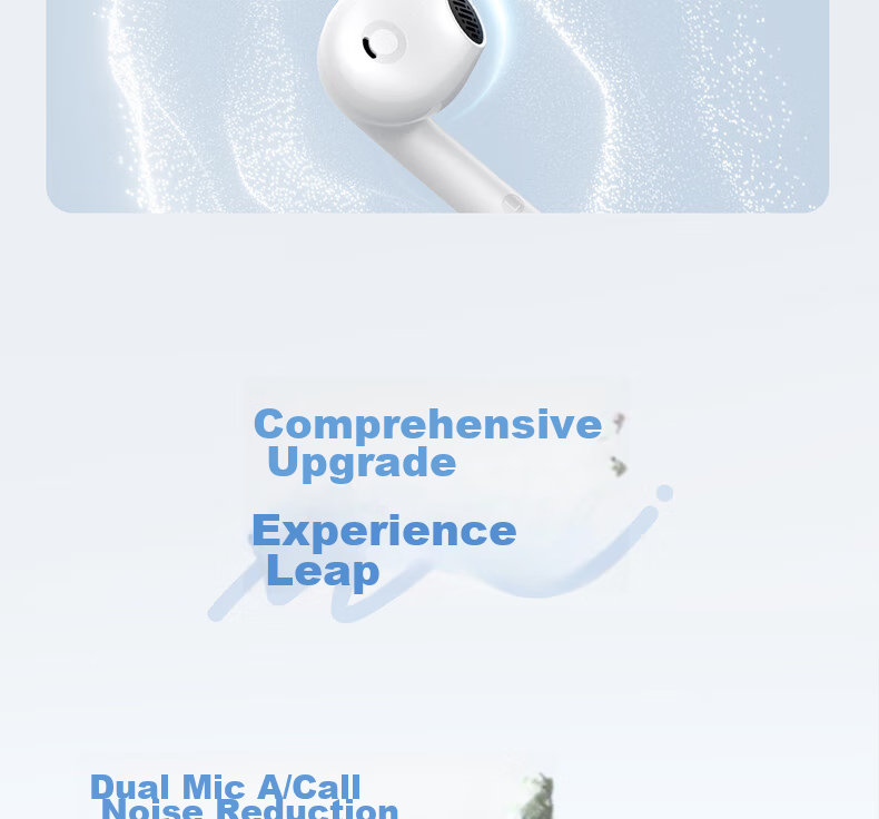 BASEUS W04 Semi-In-Ear True Wireless Bluetooth Earphones New Upgrade Premium Sound Quality 60H Long Battery Life Compatible with Apple Huawei Vivo Honor Oppo Phones Gift 18
