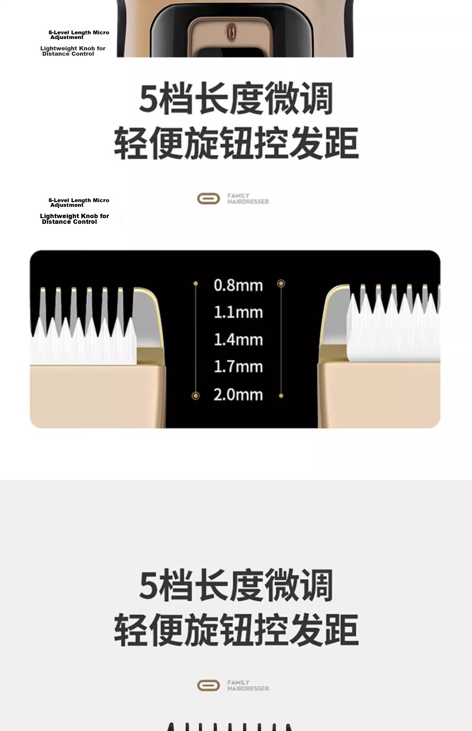 AUX Pet Hair Clipper Electric Dog Grooming Trimmer Large Dog Teddy Pet Hair Cutter Cat Hair Shaver Pet Shop Graduation Gift 18