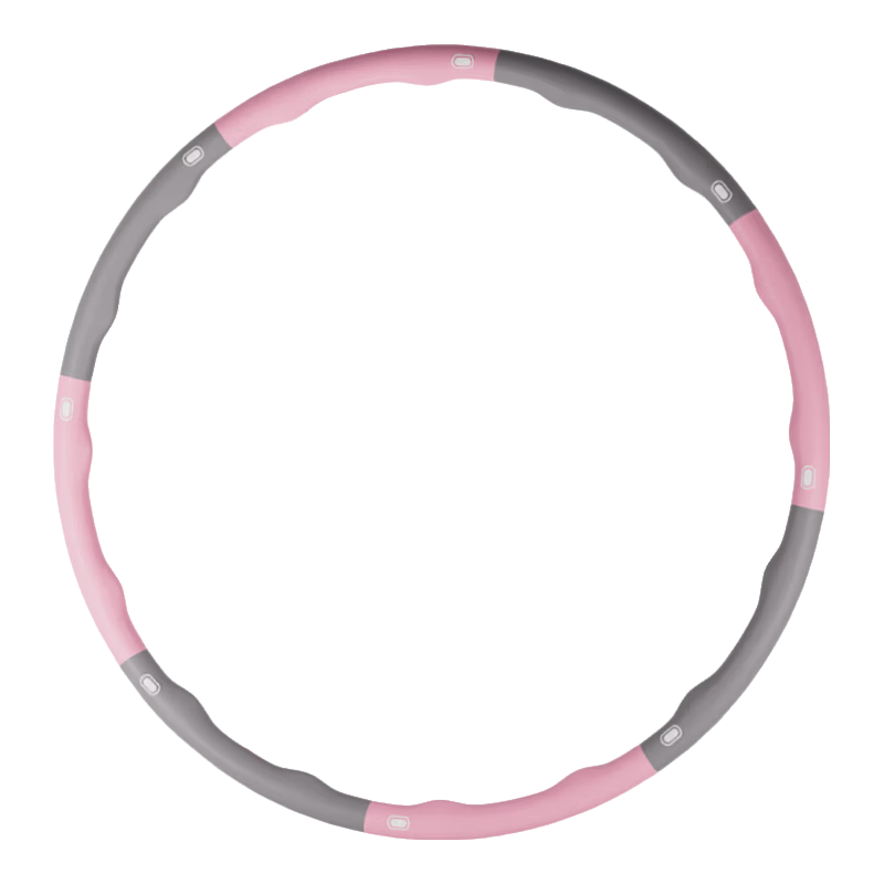 Mdikawe Detachable Soft Hula Hoop Weight Loss Slimming Silent Fitness Hoop for Adults Men and Women
