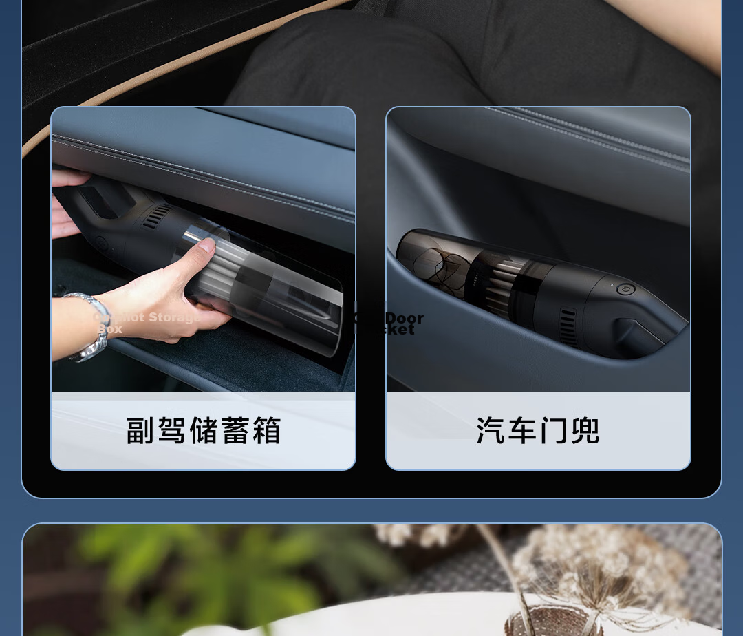 Deli Classic Bestselling Wireless Car Vacuum Cleaner Handheld Portable High Suction Desktop Keyboard Cleaner Small Home Use 16