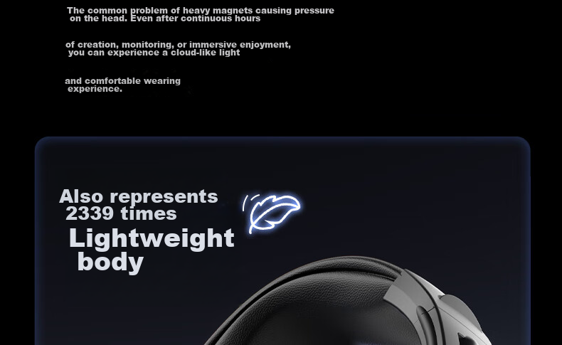 IKF VP5 Over-Ear Monitoring Headphones Wired Closed-Back HiFi High-Resolution Sound Gaming Headset for PC Live Streaming K-Singing FPS Delta Sound Positioning 20