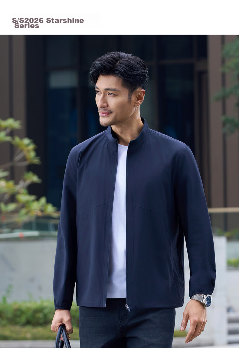 Shirt Lao Luo [Store Edition Star Shine 08] 26-Year New Lightweight Breathable Casual Jacket 261X7J538N 1