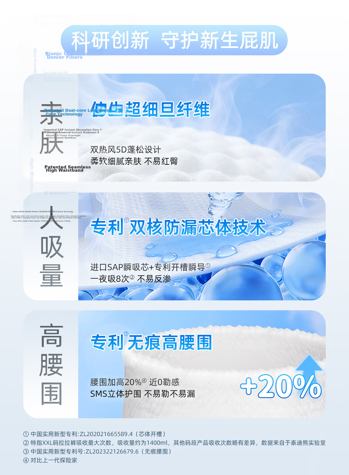 Teddy Bear Explorer 2.0 XL32pcs*2 Packs Baby Diapers Summer Ultra-thin 2
