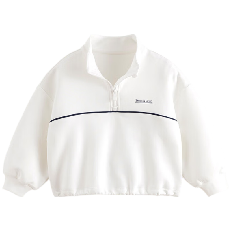MARC&JANIE Kids Air Cotton Stand Collar Sports Sweatshirt Children's Jacket Spring 2025 550350