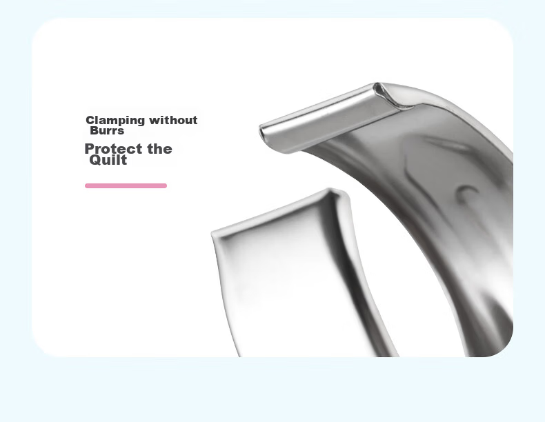 Chahua Liangqiao Stainless Steel Extra Large Windproof Clothes Pegs Hanger Clips for Bedding - 5 Pieces 9