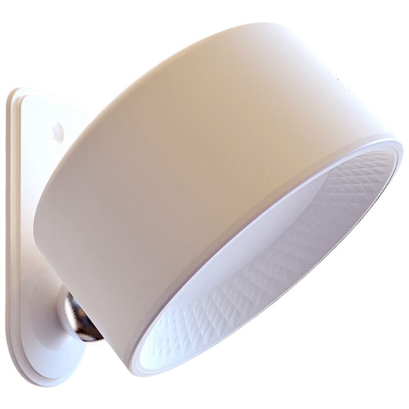 Wanhuo Magnetic Wall-Mounted Reading Lamp Rechargeable Bedroom Bedside Eye-Care Night Light No-Drill Spotlight
